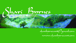 Shari Byrnes Artist - Business Card
