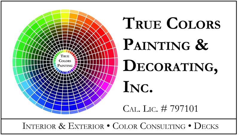 True Colors Painting & Decorating, Inc.  Logo Design