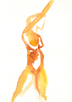 Watercolors Figure Studies - Susan Searway Art & Design © 2013