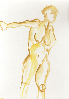 Watercolors Figure Studies - Susan Searway Art & Design © 2013