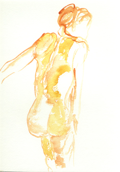 Watercolors Figure Studies - Susan Searway Art & Design © 2013